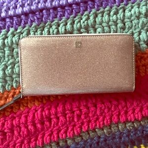 Kate Spade Rose Gold Wallet